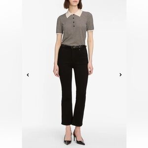 Frame Denim Le High Flare Cropped Jeans